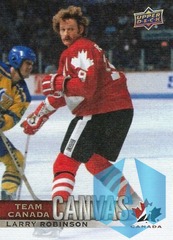 2017-18 Upper Deck Team Canada Canvas Larry Robinson #TCC-43